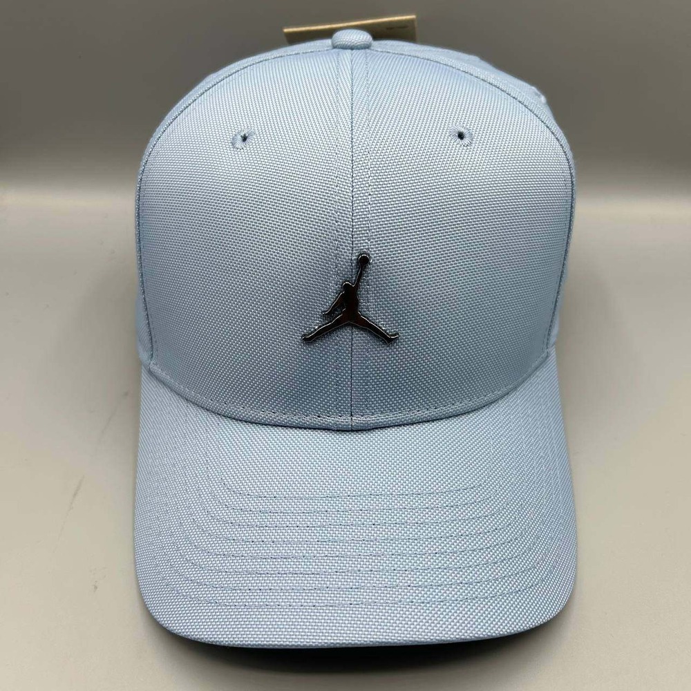 Air Jordan Rise Hat Men Medium-Large Metal Logo Jumpman Strap Back Cap New M-L